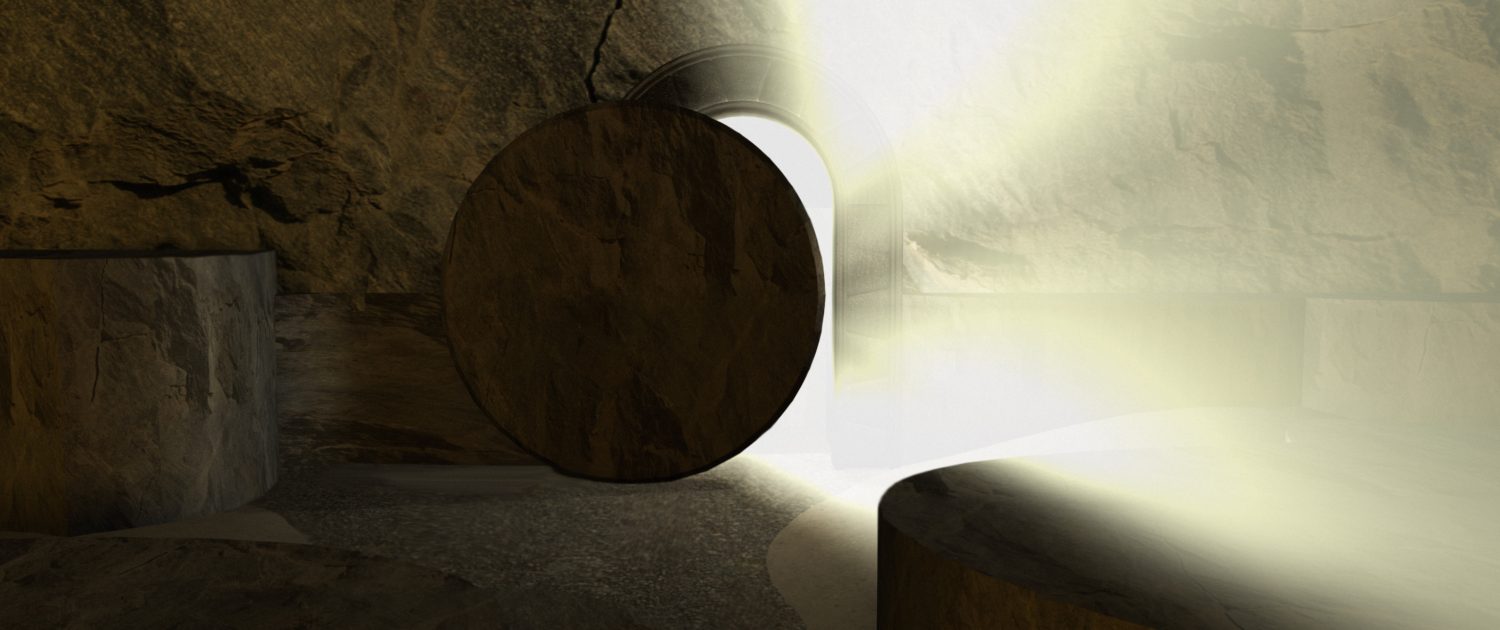 Stone Rolling Away From The Tomb