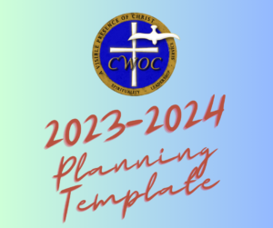 CWOC Logo with 2023-2024 Planning Template