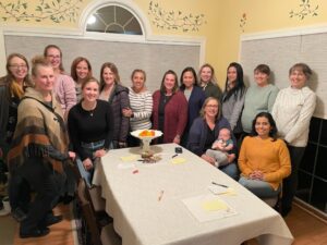 Women gathered from MCB-Quantico