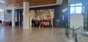 Women gathered from MCB-Quantico during pilgrimage