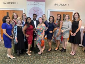 Women gathered from MCB-Quantico